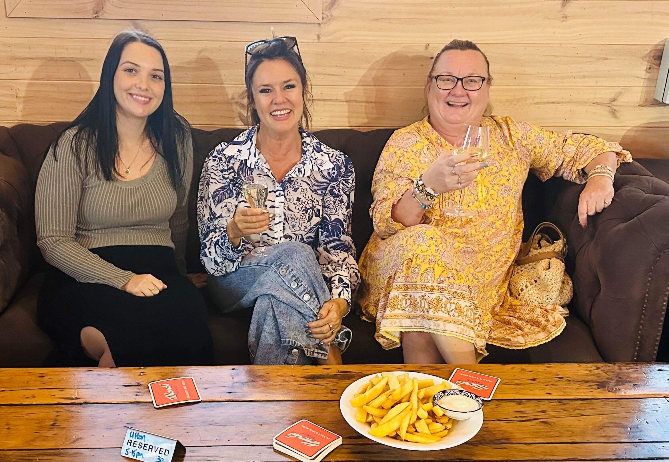 Angie, Trish and Helen