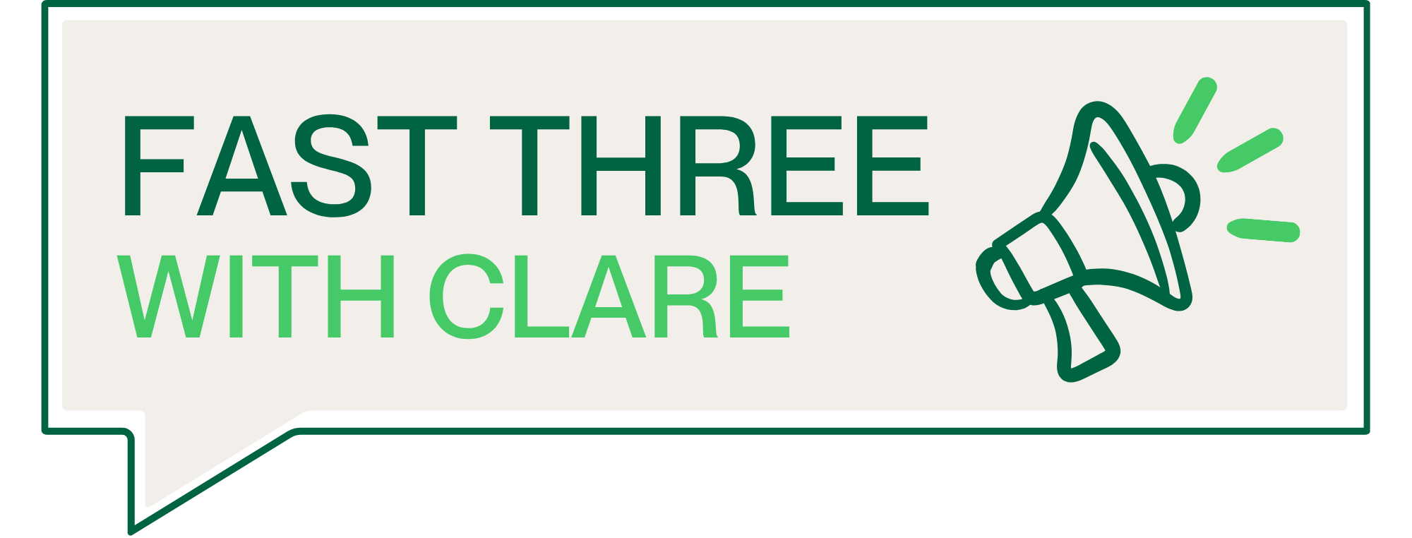 Fast three (3)