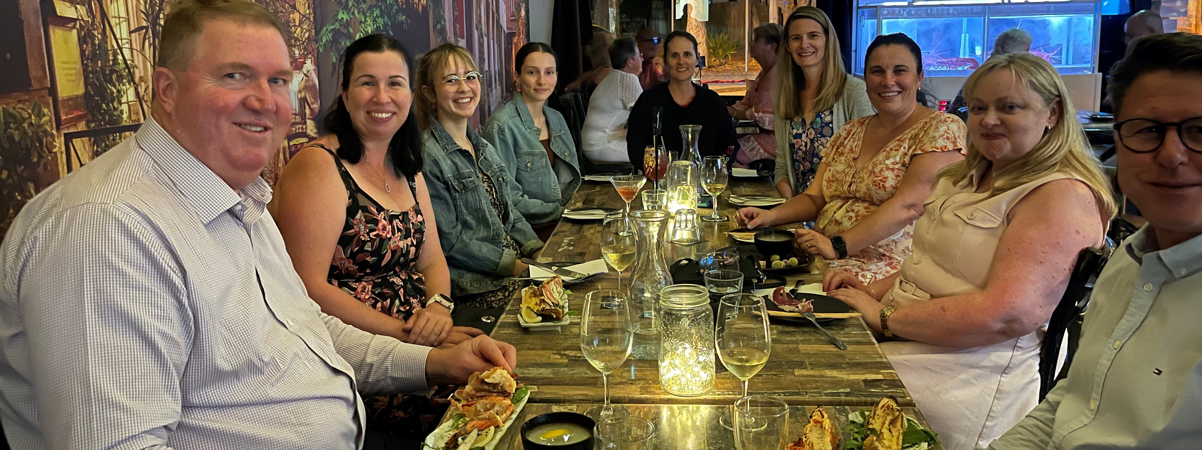 Hervey Bay Team Dinner with Jodie, Mark and Daryl_14-03-23