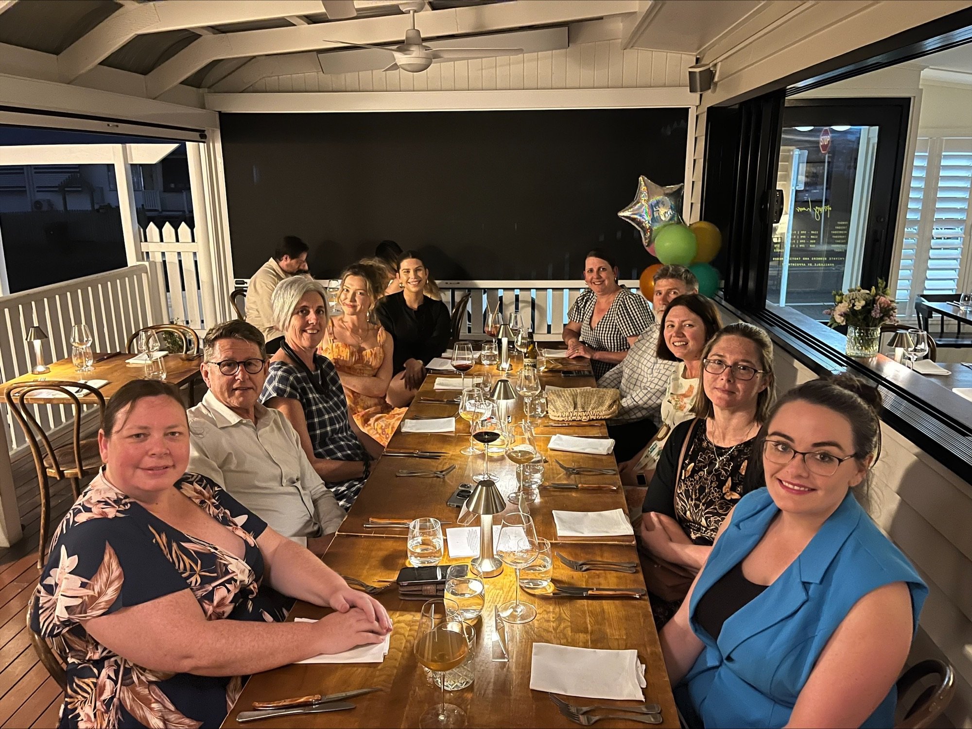 WM & Super team dinner at WSK with Daryl and Karl